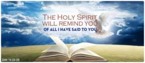 Quote: Holy Spirit...