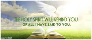 Quote: Holy Spirit...