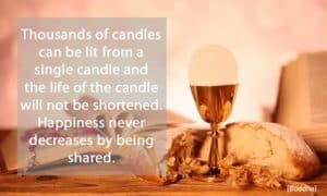 Quote: Thousands of candles...